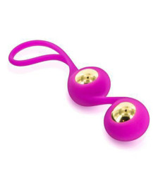 Boules de Geisha ou stimulateur anal plaqué or - CC571000